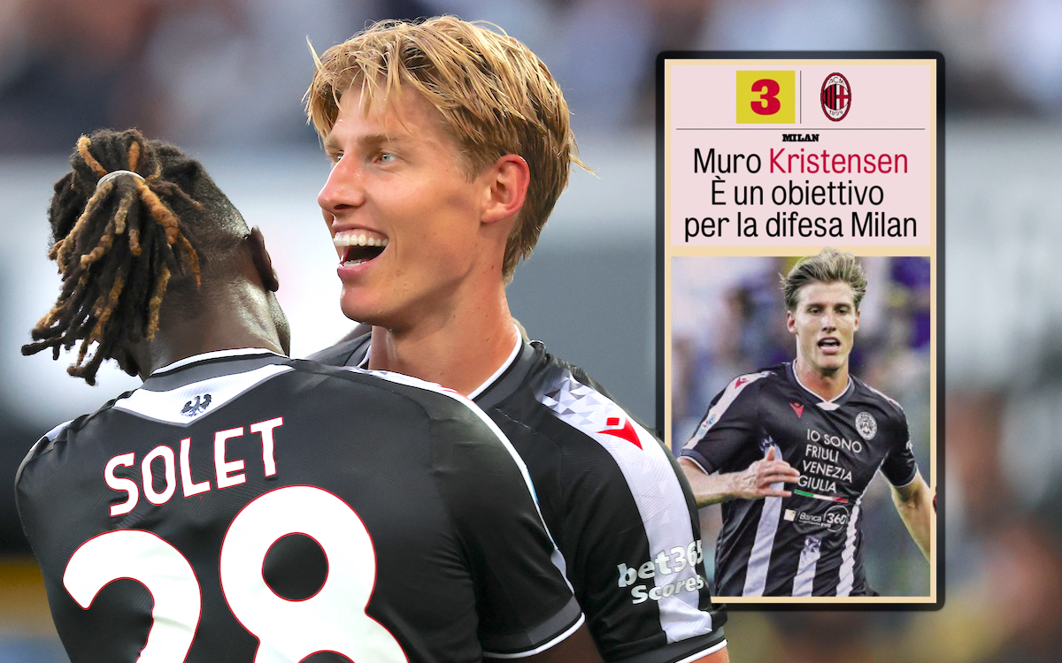 GdS: Milan eyeing January move for Udinese star – why an opportunity has emerged