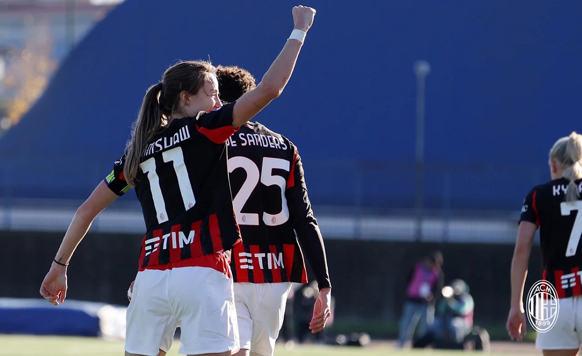 Napoli 0-2 AC Milan Women: Rossonere clinch crucial away win after great display