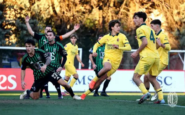 Milamn Futuro celebrate vs Castellanzese