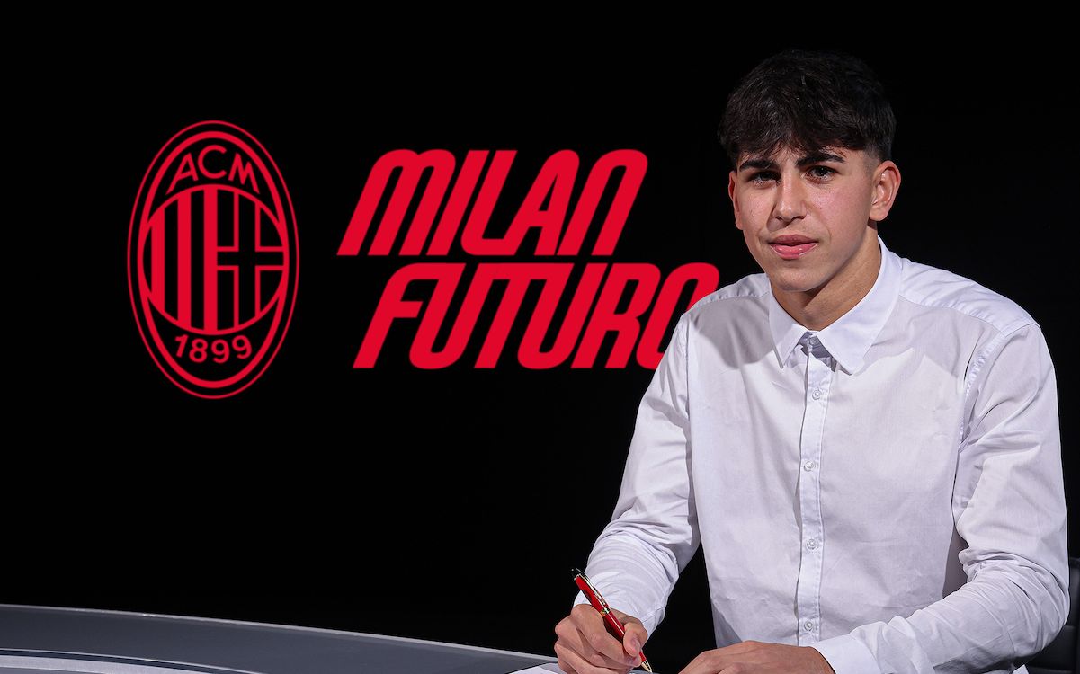 Official: Luca Nolli signs first professional contract with Milan – photo