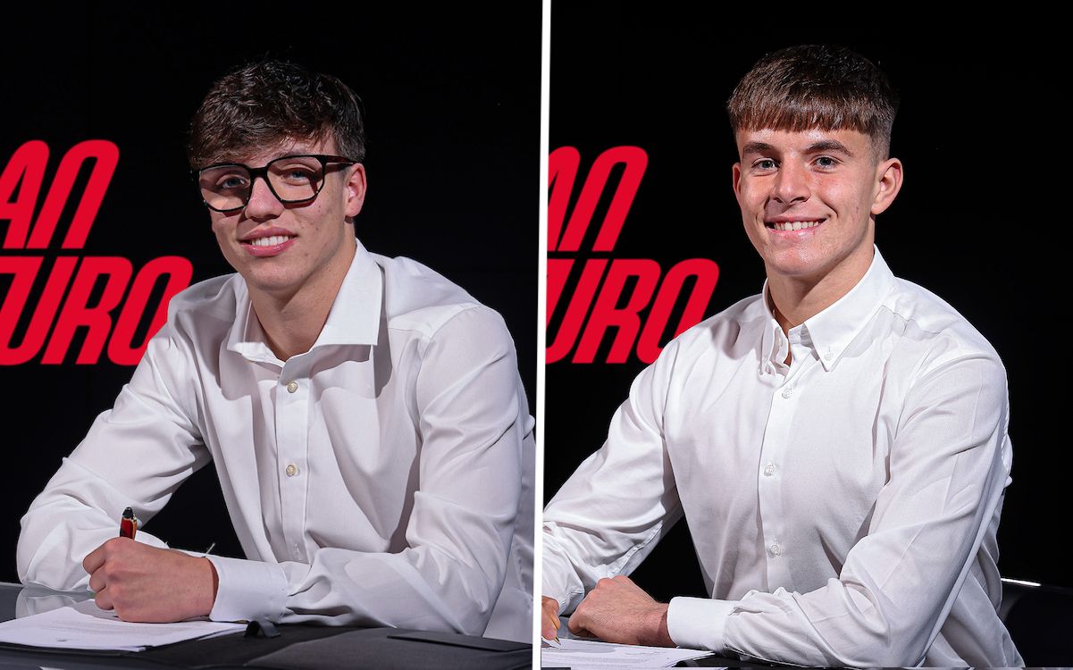Official: Alessandro Bianchi and Thomas Martini sign first pro contracts with Milan