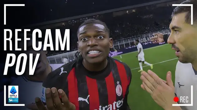 REF CAM POV: You Are The Referee in Milan-Lazio | Serie A 2025/26