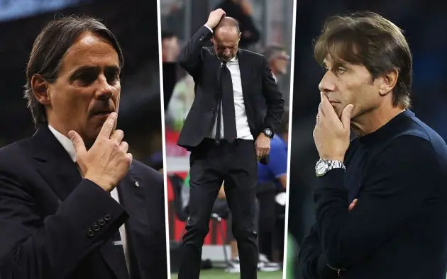 Conte Inzaghi Allegri