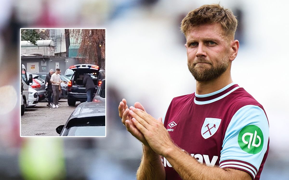 Watch: Füllkrug arrives to begin medical ahead of loan move to Milan