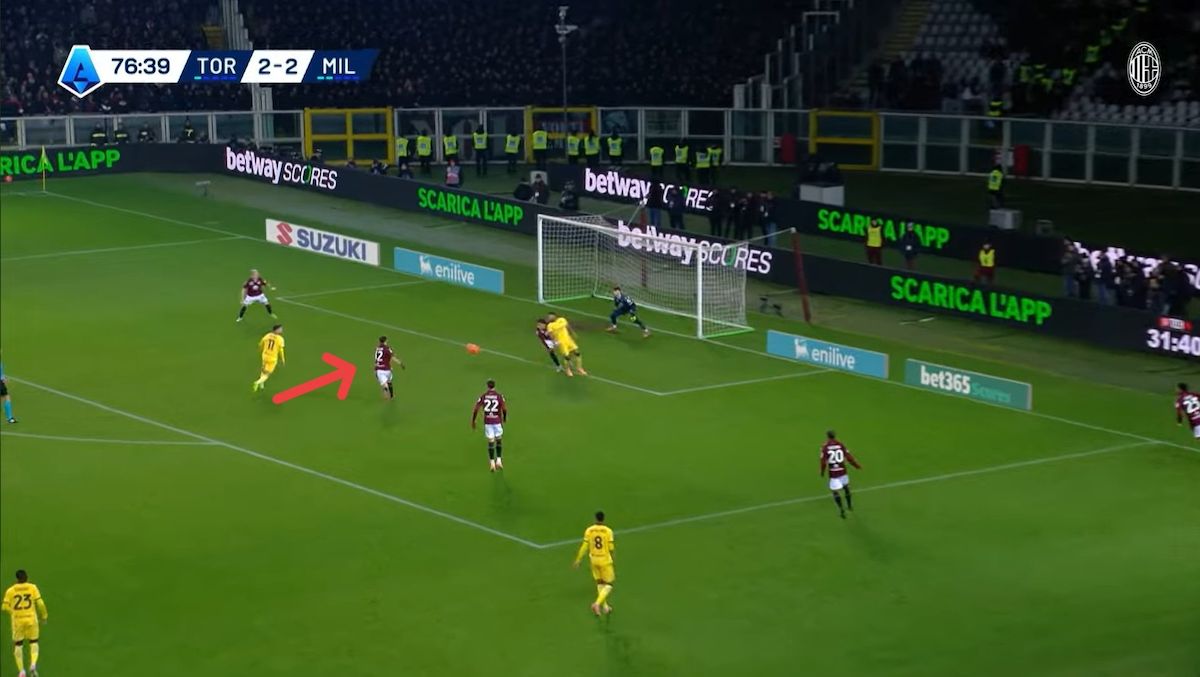 tactical analysis torino 2-3 milan