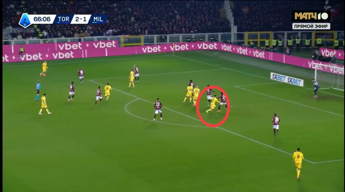 tactical analysis torino 2-3 milan