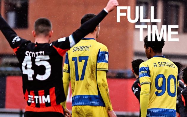 milan primavera 2-0 parma