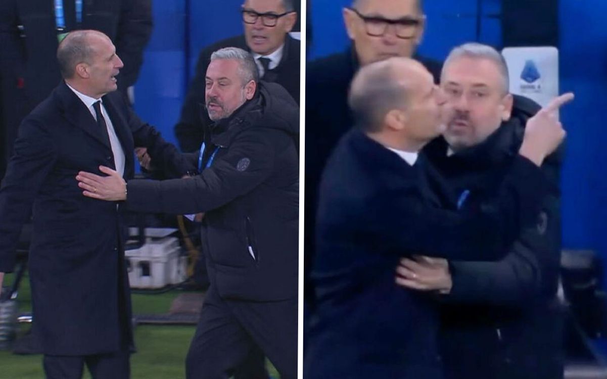 Tensions boil over after Supercoppa clash as Napoli accuse Allegri – what happened