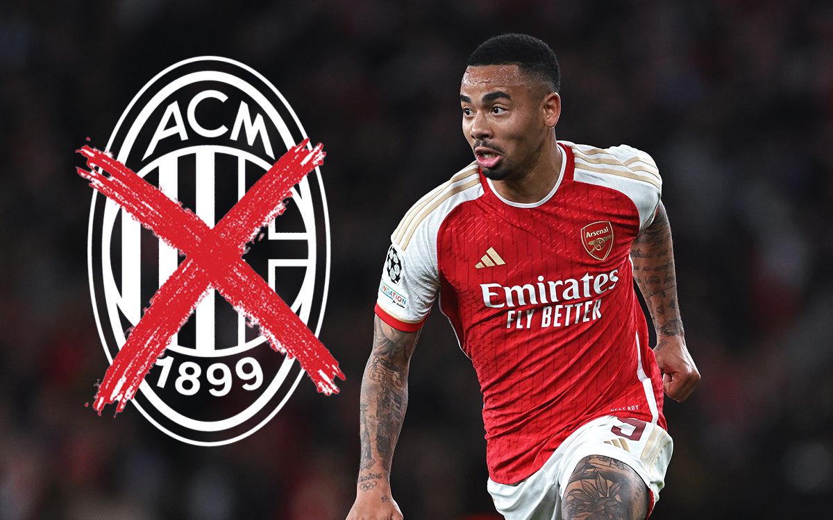 Tuttosport: Milan reject opportunity to sign Gabriel Jesus in January – the reason