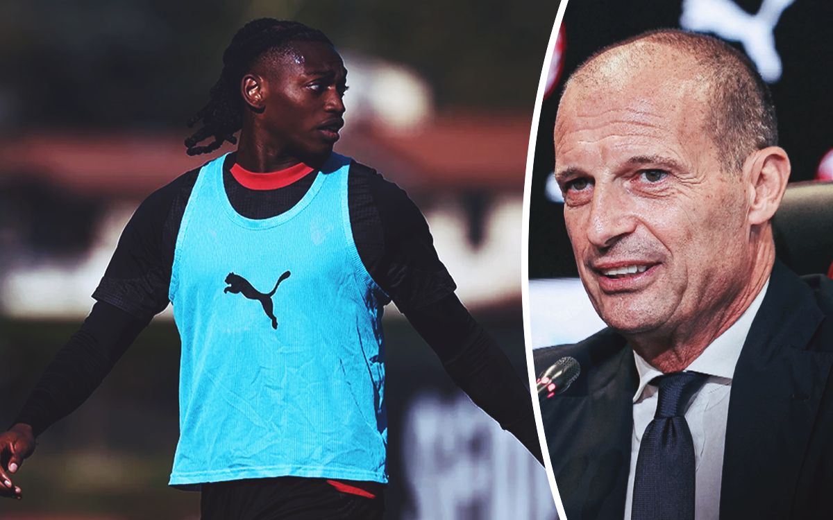 Leao will not be called up for Verona match due to troubling injury – Allegri’s words