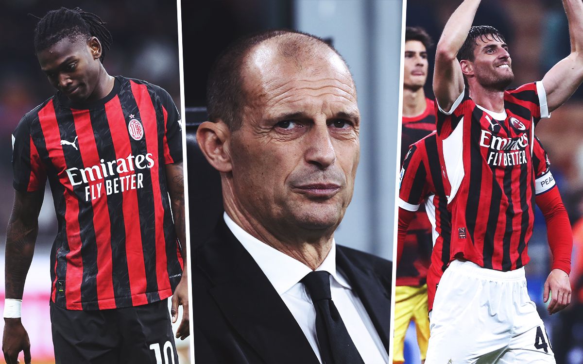 Allegri discusses Gabbia’s return, Leao’s condition and beating Napoli: “Need a few days”