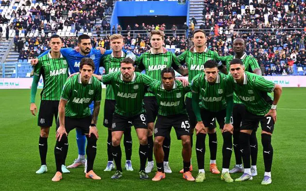 Sassuolo team photo