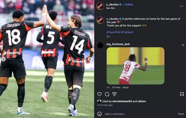 nkunku instagram verona
