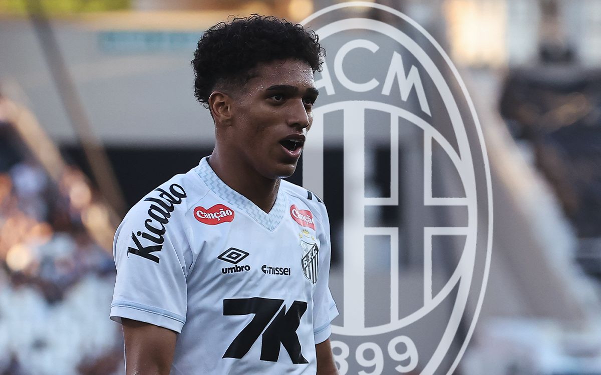 Report: Milan make first bid for Santos wonderkid defender – the latest