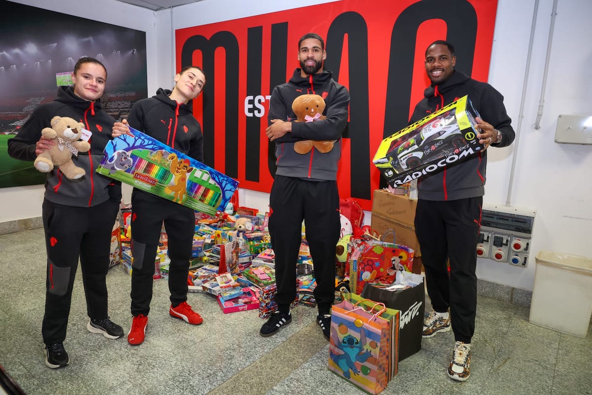 AC Milan christmas celebration 2