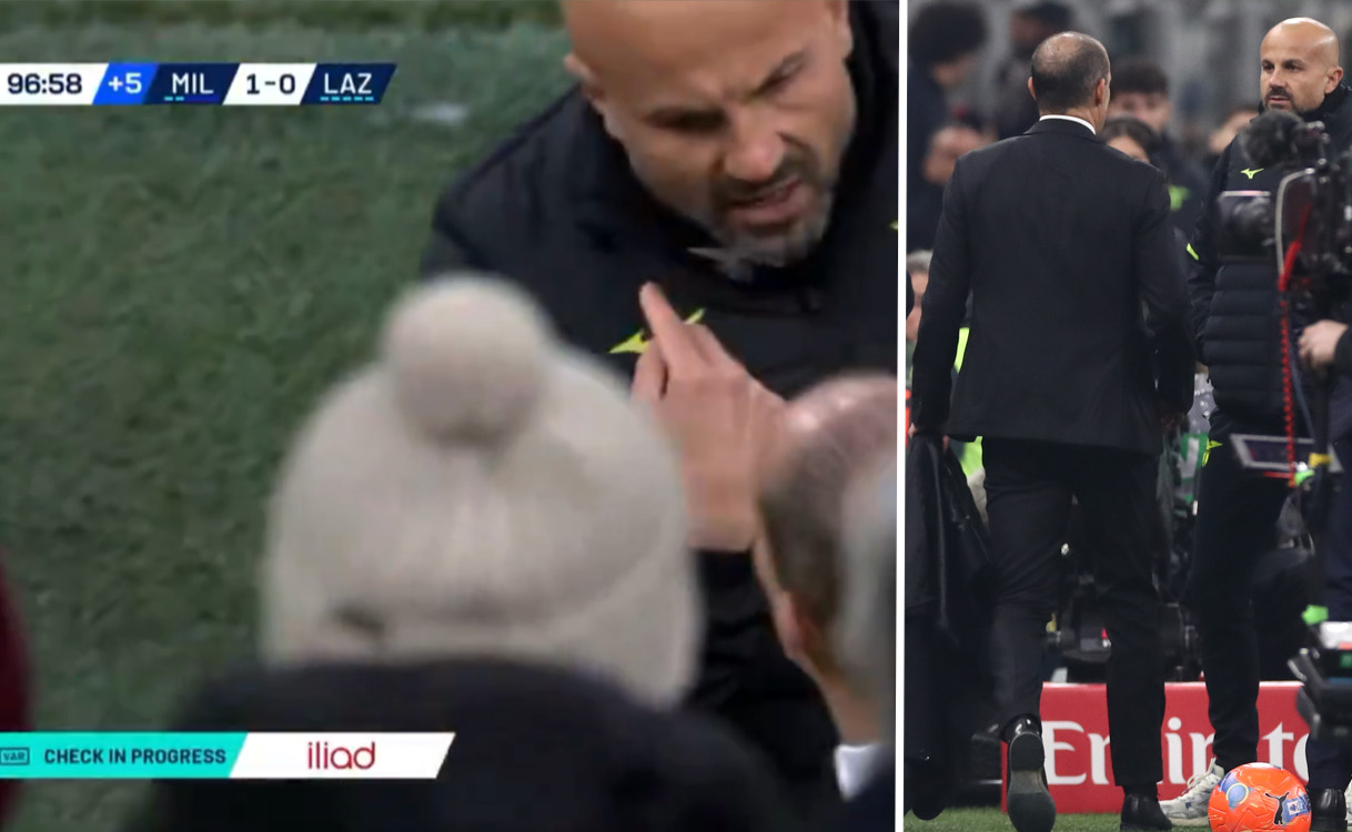 CorSport: Allegri and Sarri's assistant involved in heated confrontation - what happened