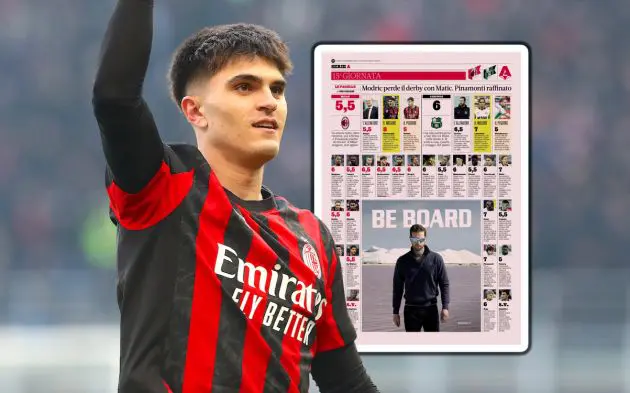 Davide Bartesaghi of AC Milan