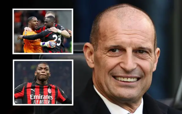 AC Milan coach Massimiliano Allegri