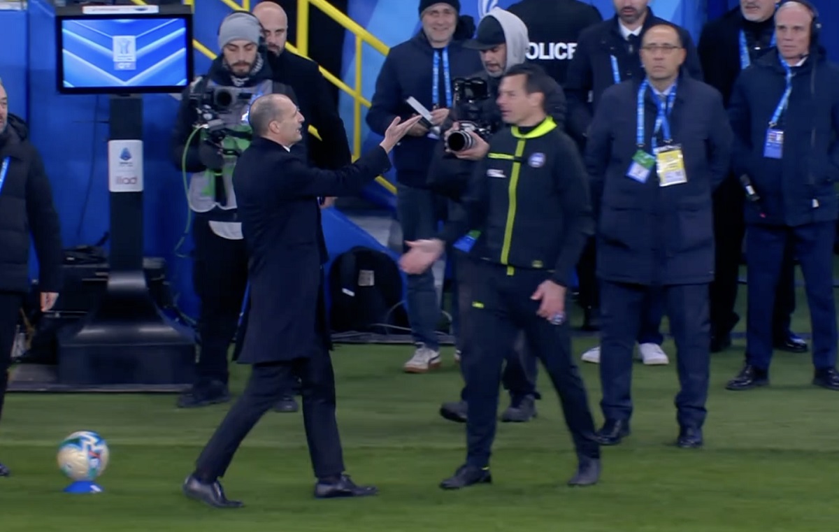 Official: Allegri fined €10k for hurling ‘offensive remarks’ at Napoli staff member