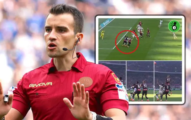 referee Valerio Crezzini