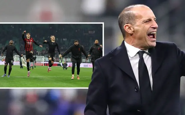 AC Milan coach Massimiliano Allegri