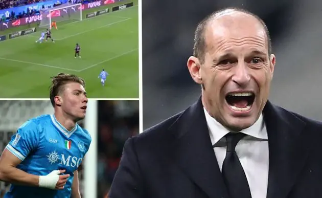 AC Milan coach Massimiliano Allegri