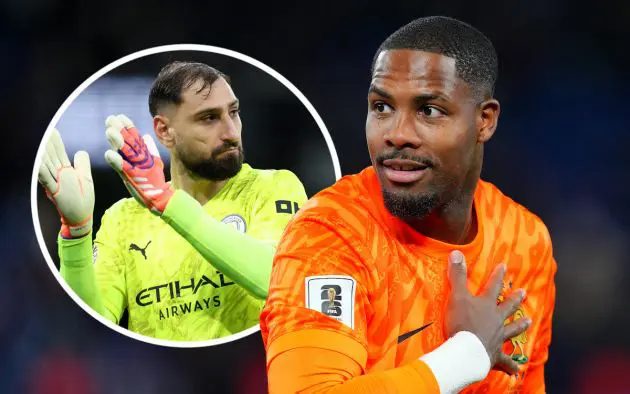 Mike Maignan of France, Gianluigi Donnarumma