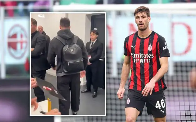 Matteo Gabbia limping