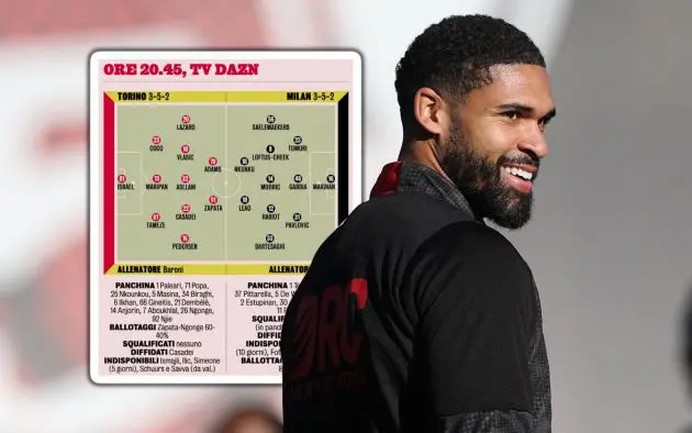 Ruben Loftus-Cheek of AC Milan