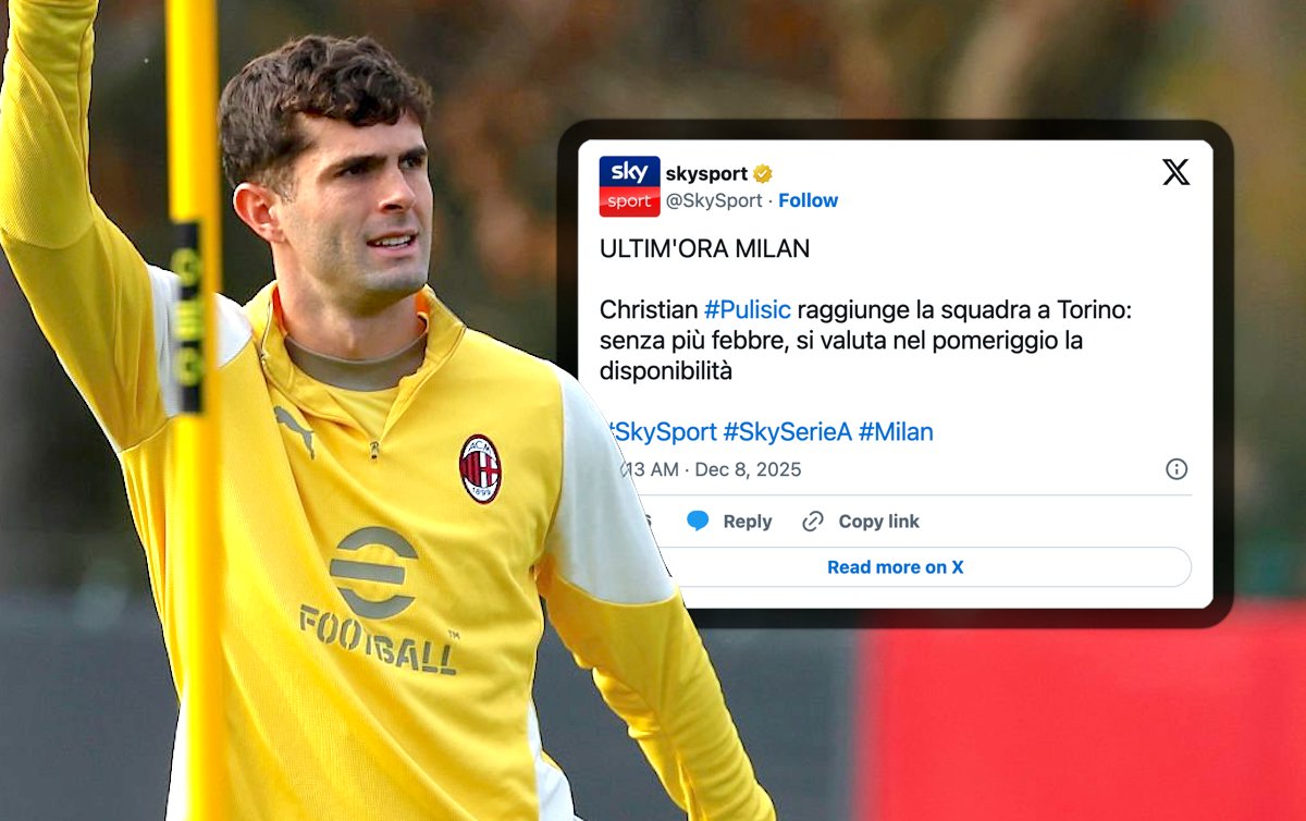 Christian Pulisic of AC Milan