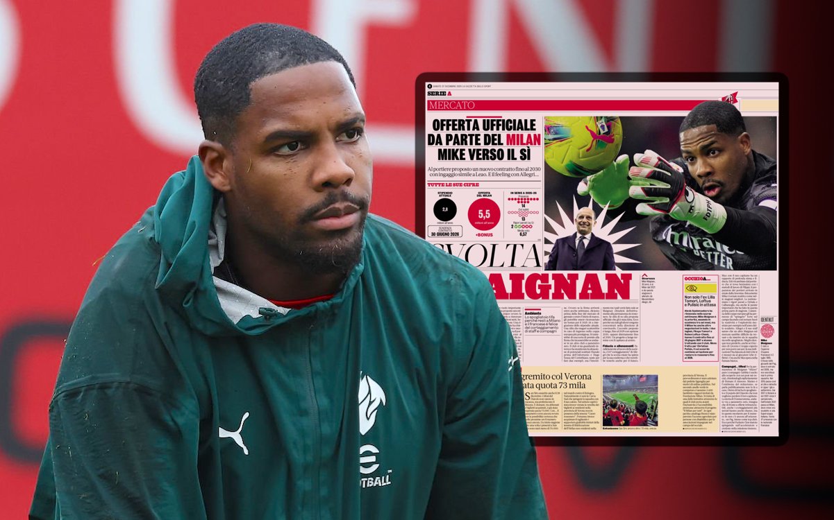 GdS: ‘Turning point’ – why Maignan is inclined to accept Milan’s Leao-level renewal offer