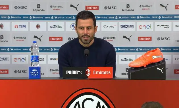 Fabio Grosso Milan presser