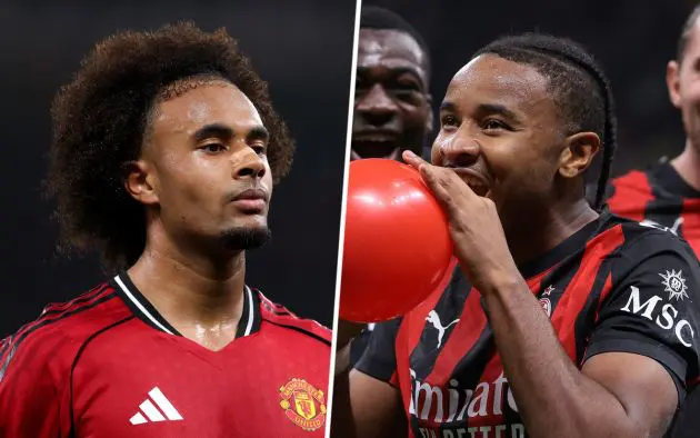 Joshua Zirkzee of Manchester United, Christopher Nkunku
