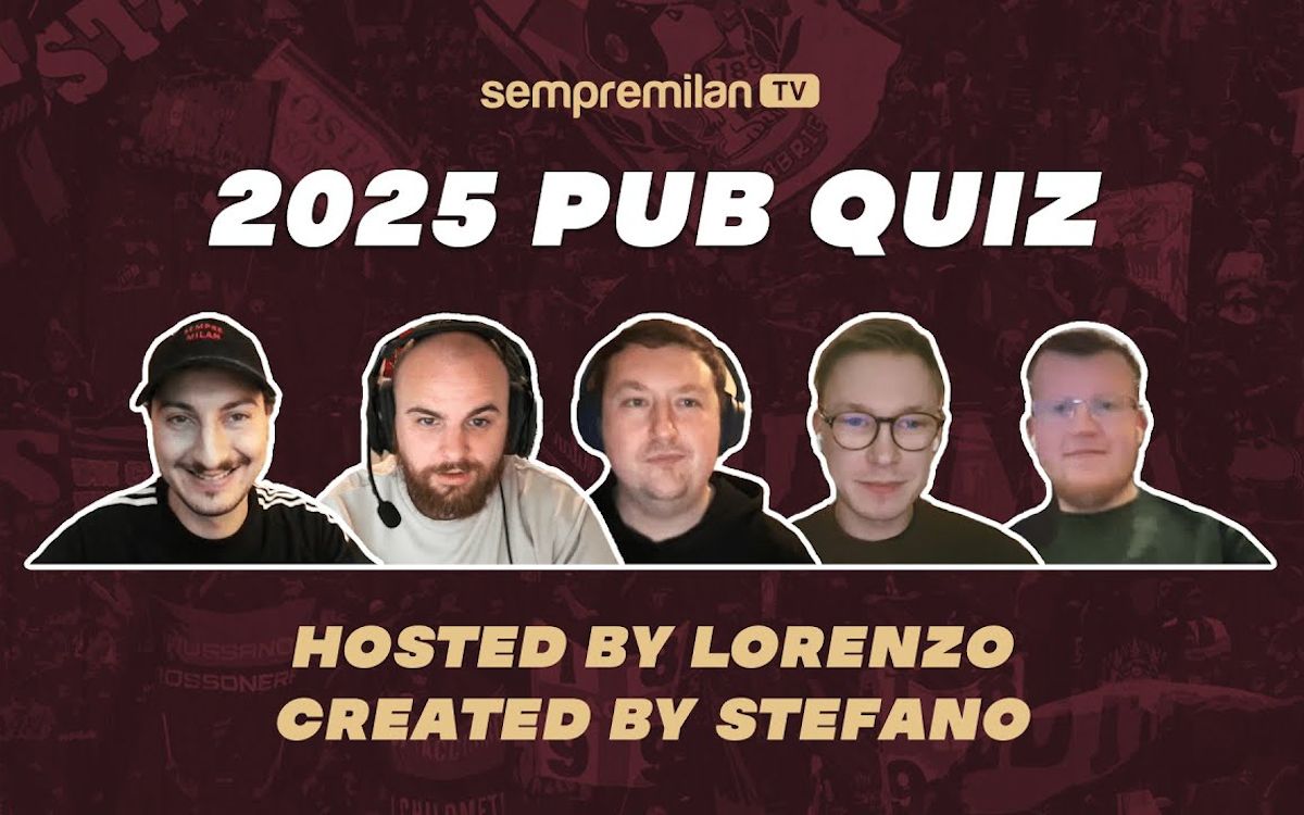 Pub Chat with the SempreMilan crew: AC Milan 2025 quiz