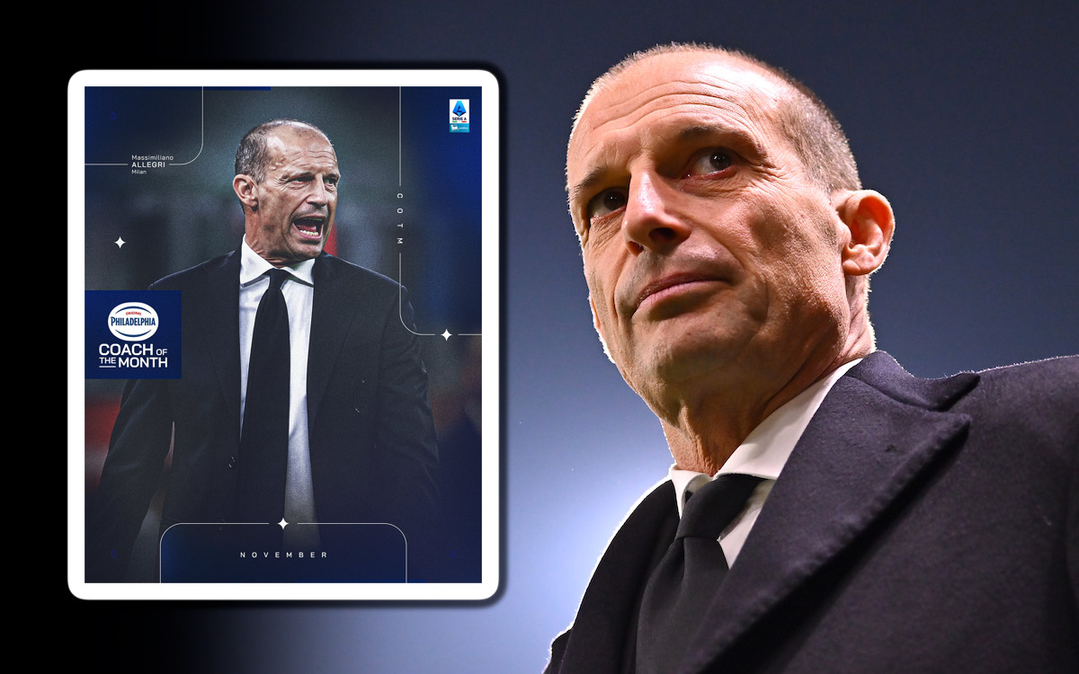 Massimiliano Allegri, Head Coach of AC Milan,