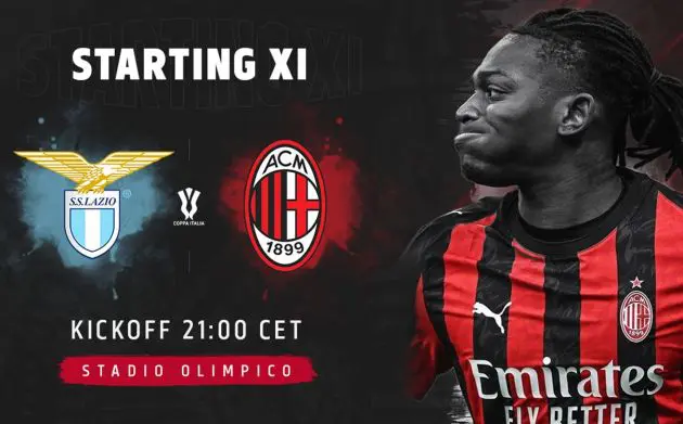 official xis lazio ac milan coppa italia