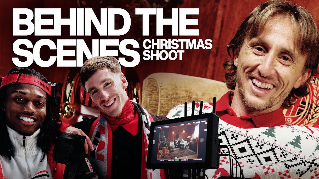 Watch: Milan publish behind the scenes video of Christmas photo shoot