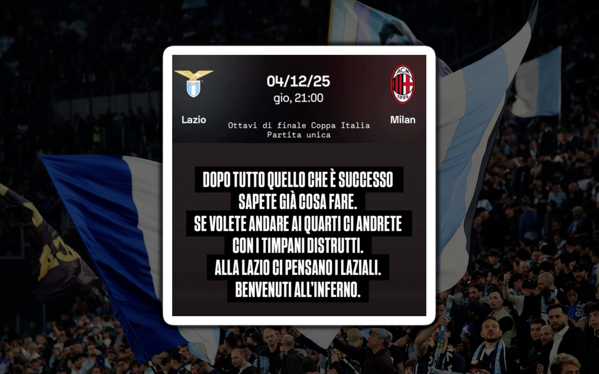 'Welcome to hell' - Lazio Ultras out for revenge after 'Allegri influenced the referee'