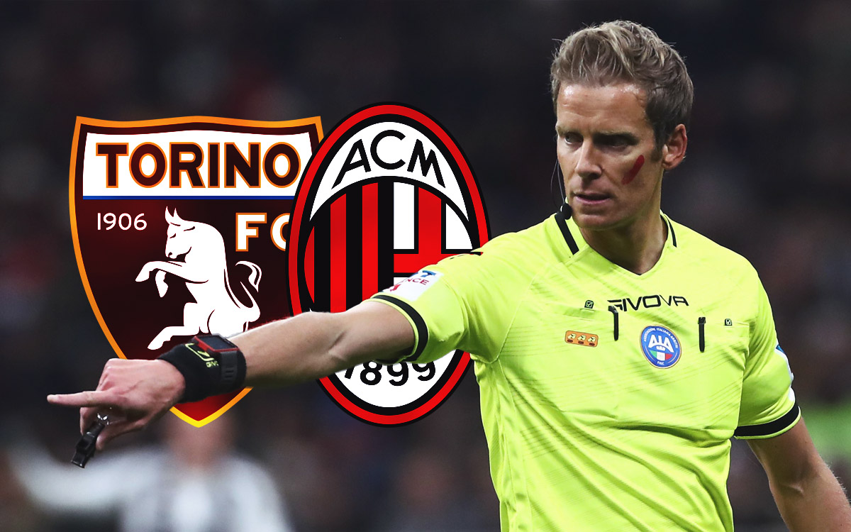 Official: Chiffi will officiate Milan's game against Torino - positive record so far
