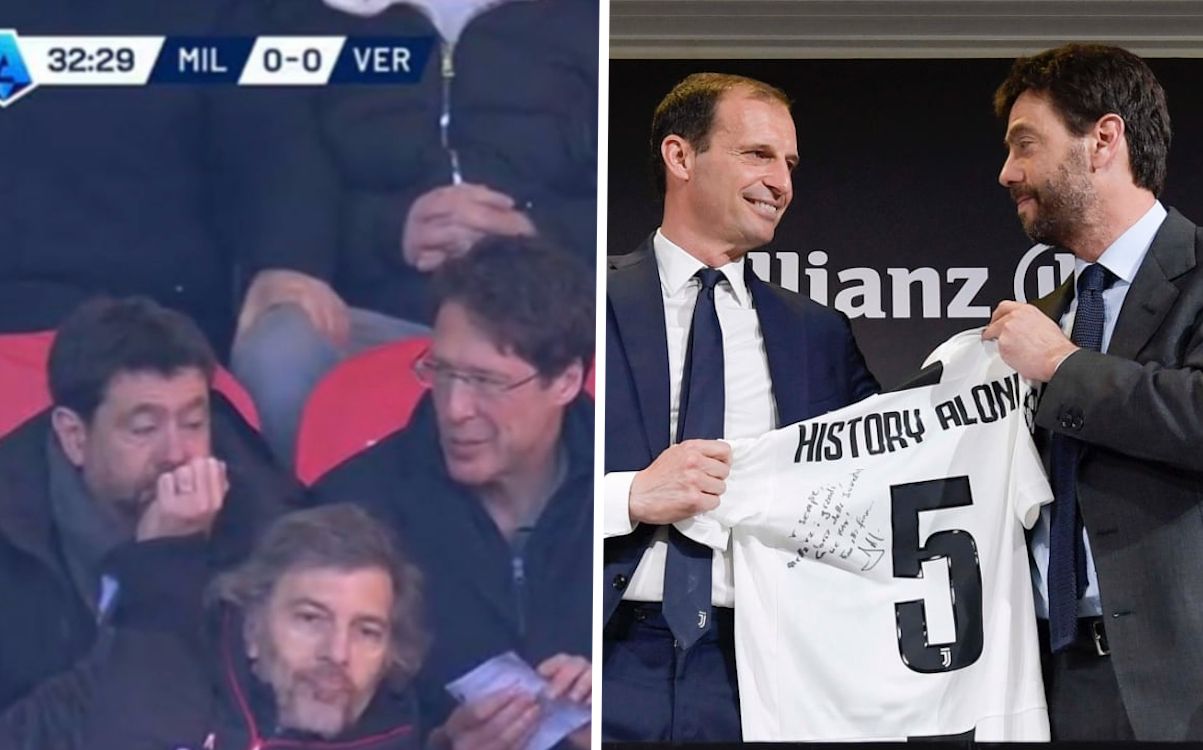 Reports: Former Juventus chairman Agnelli present at Milan-Verona – the reasons