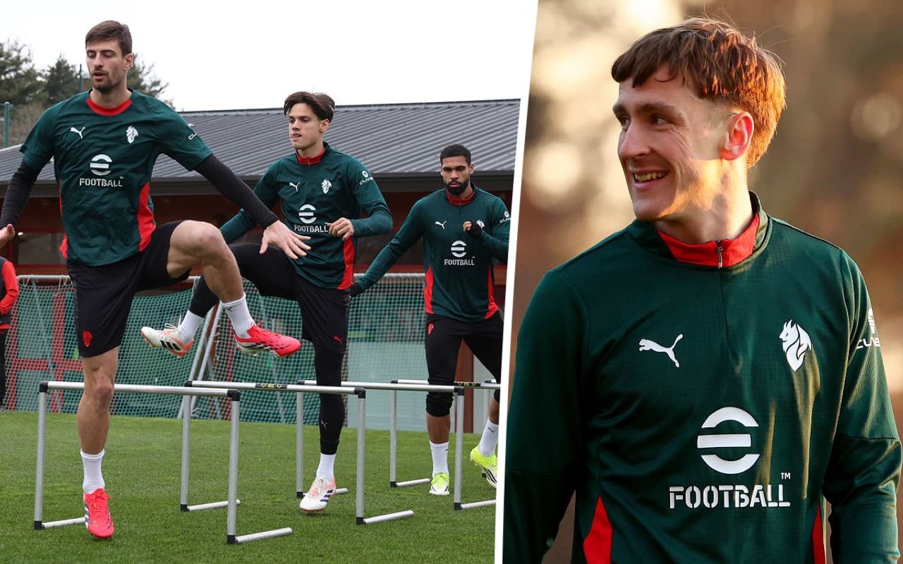 MN: Double session scheduled at Milanello - Saelemaekers continues solo work