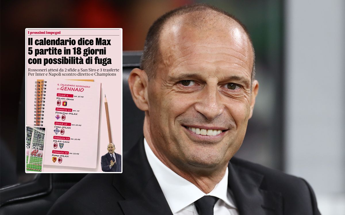 GdS: 'A chance of escaping' - why the schedule provides Milan with an opportunity