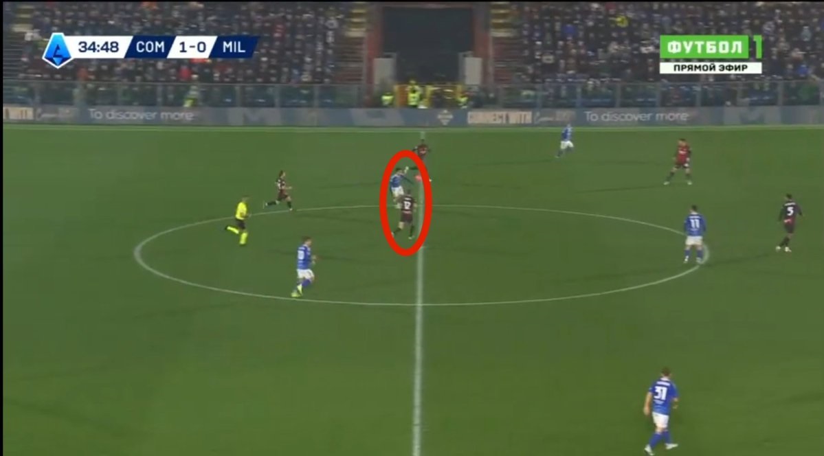 Tatical analysis Como-Milan 8