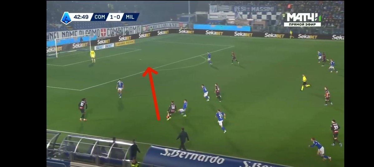 Tatical analysis Como-Milan 9