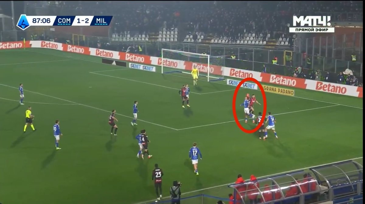 Tatical analysis Como-Milan 12