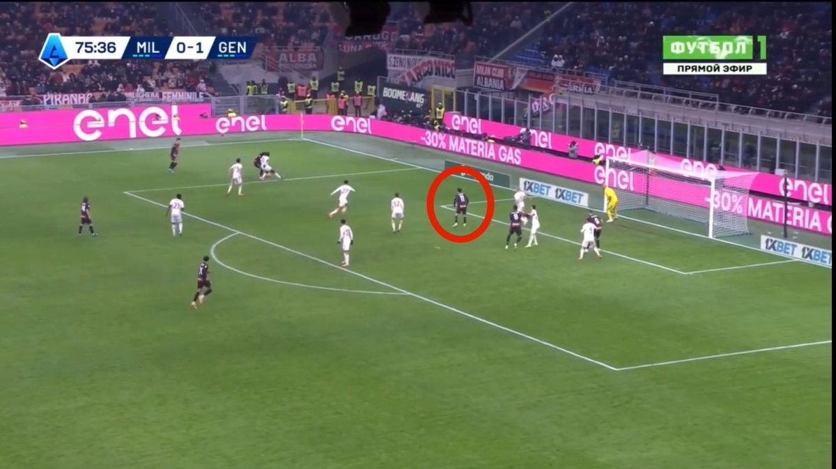 Tactical analysis Milan-Genoa 5