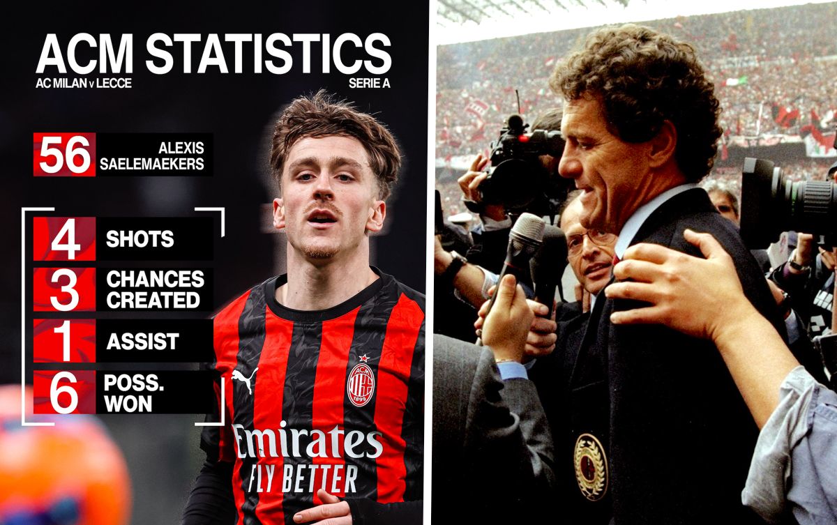 Matching Capello’s run from 1992-93: All the key stats from AC Milan vs. Lecce