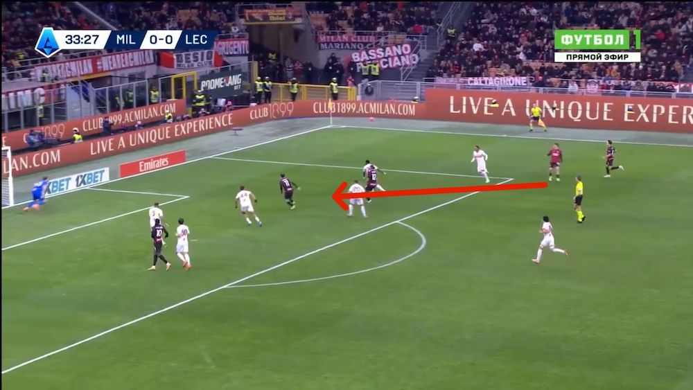 ac milan 1-0 lecce tactical analysis