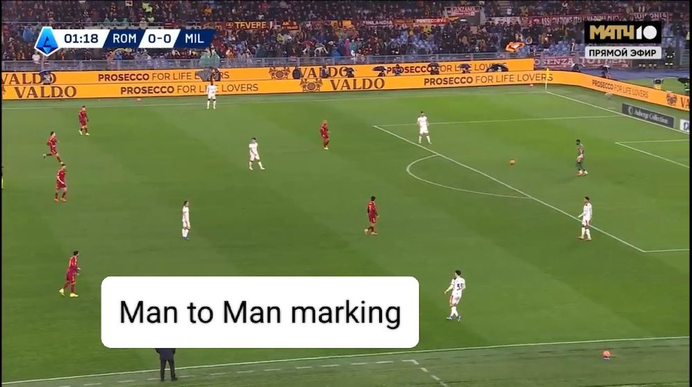 tactical analysis roma 1-1 ac milan