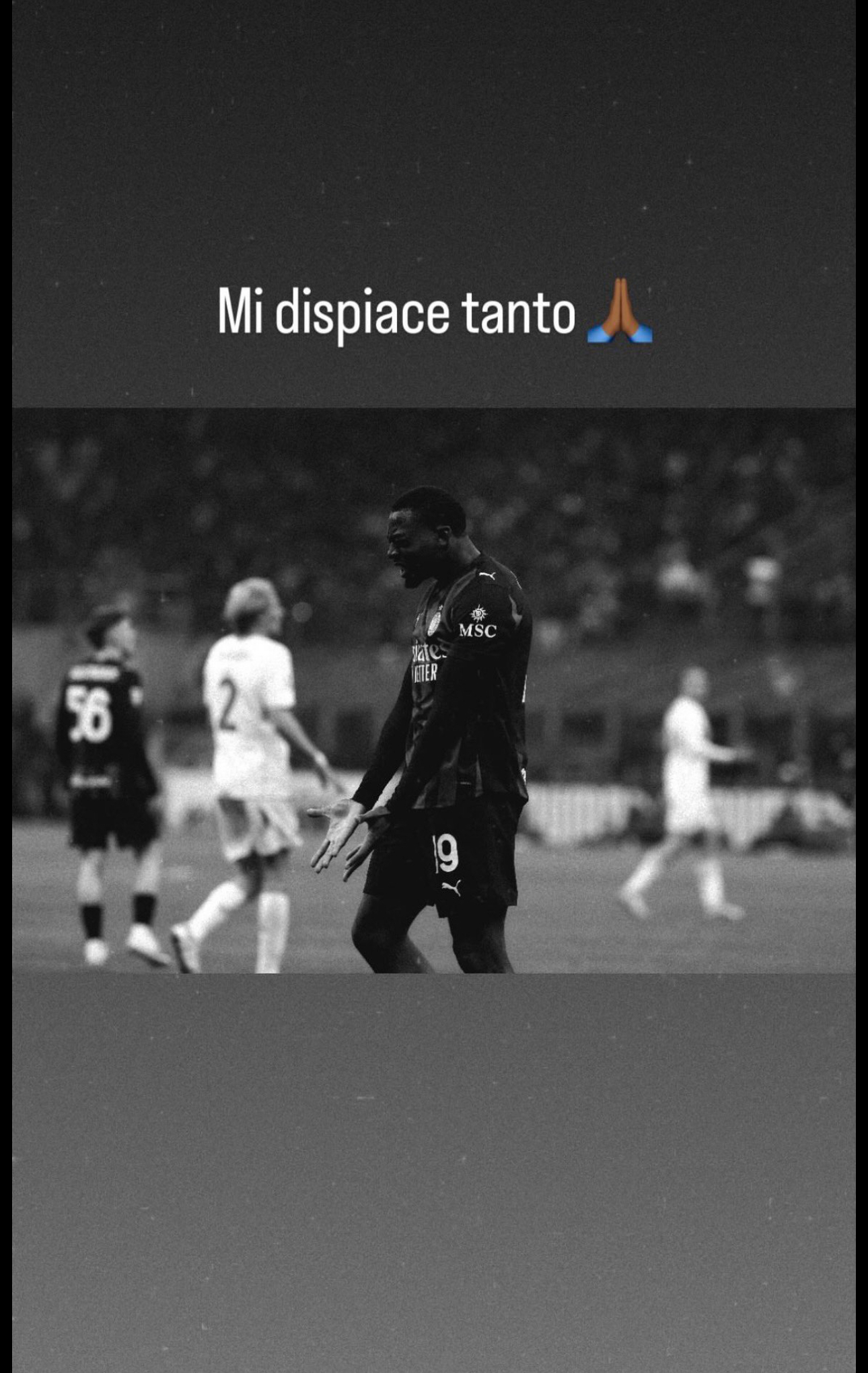 Fofana message IG